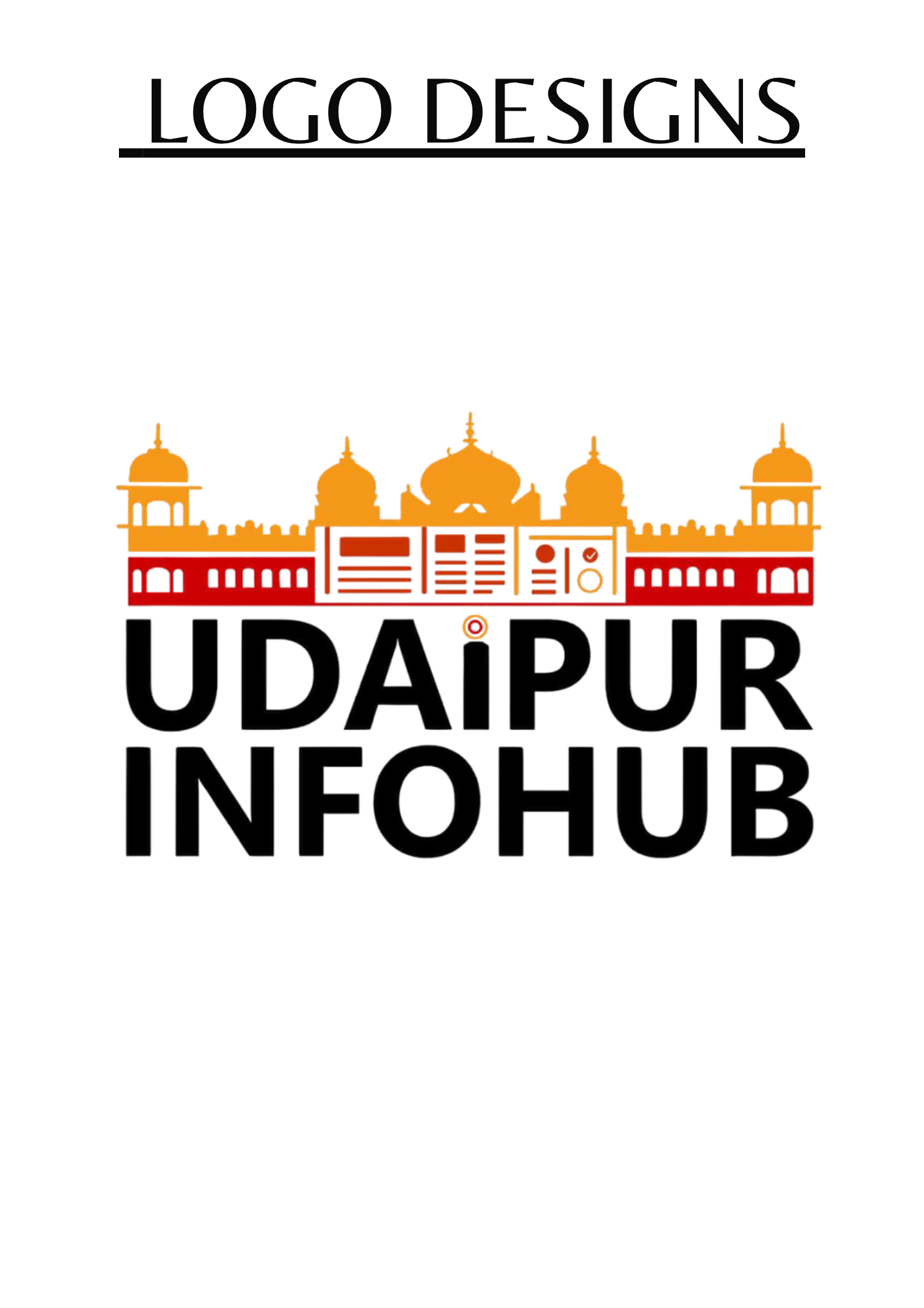 Udaipur Infohub City Portal Emblem