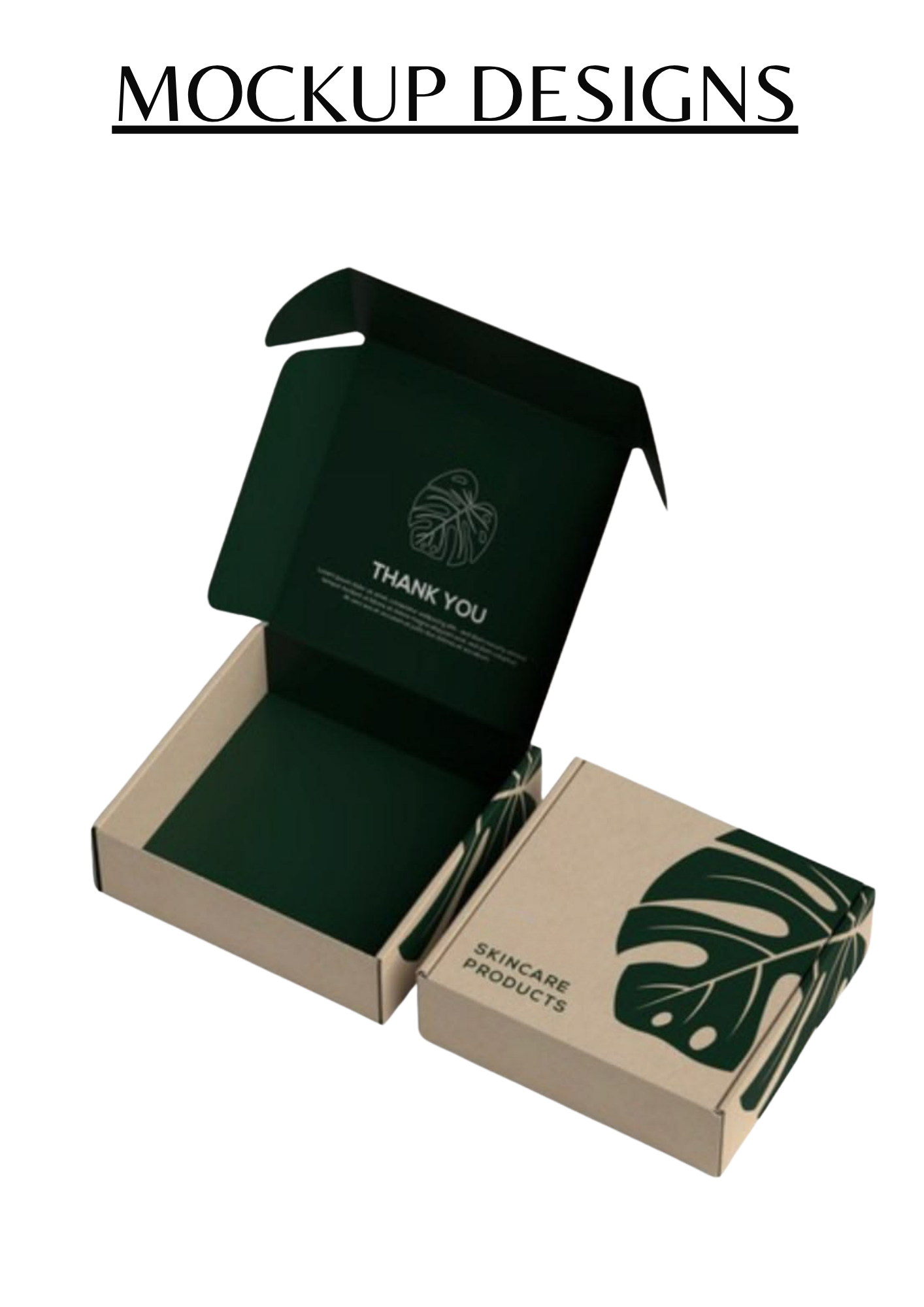 Botanical Skincare Corrugated Mailer Box